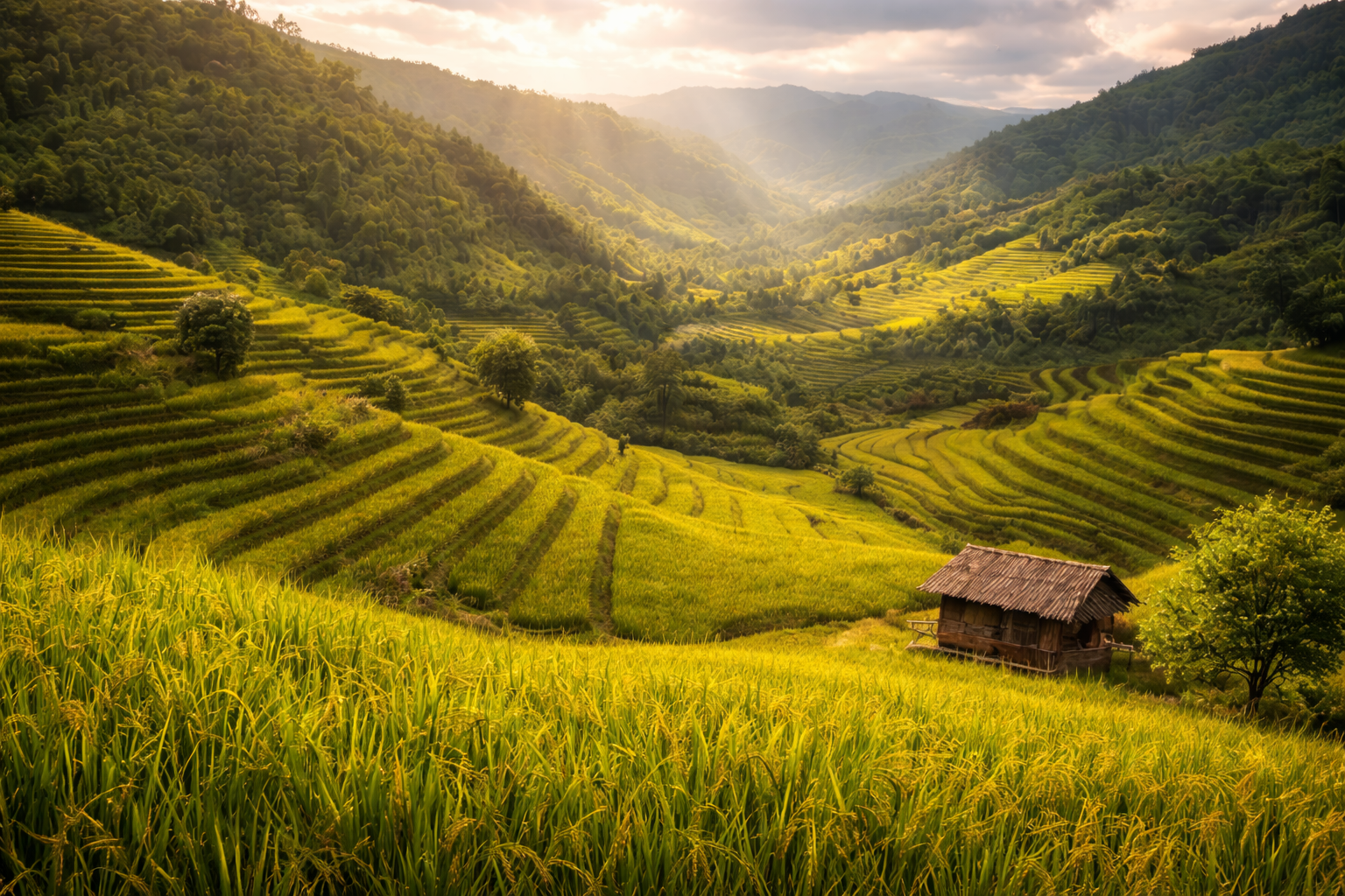 Terraced Rice Fields