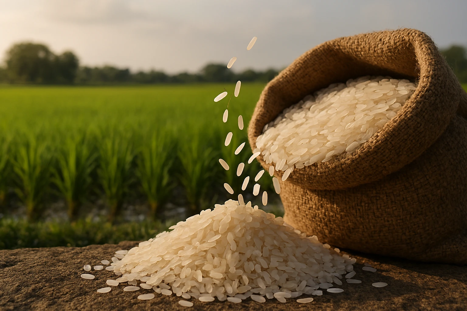 Premium non-basmati rice